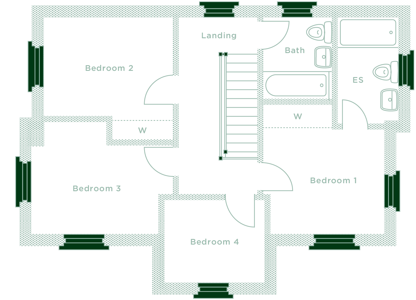 First Floor layout
