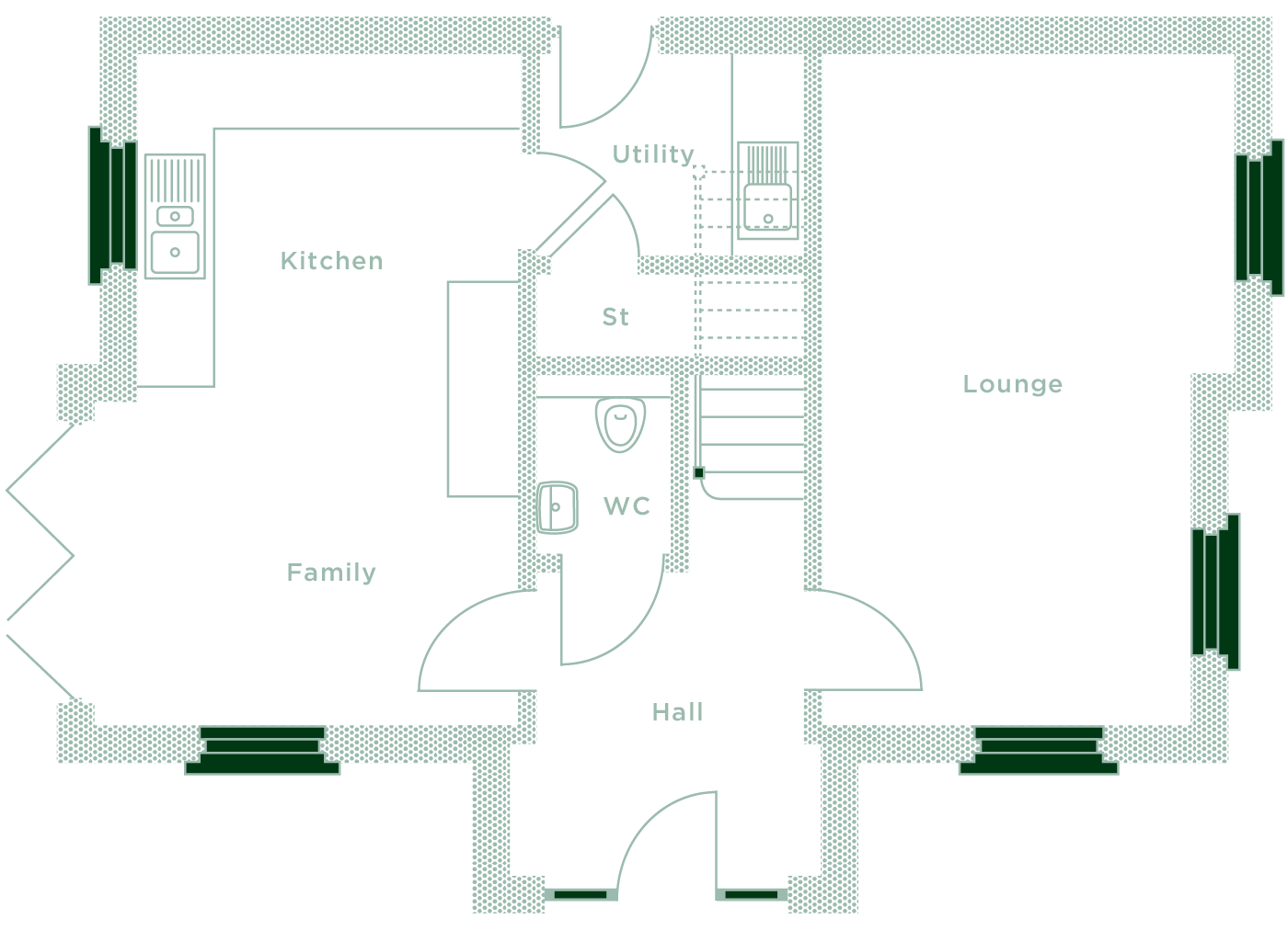 Ground Floor layout