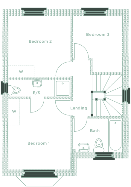 First Floor layout