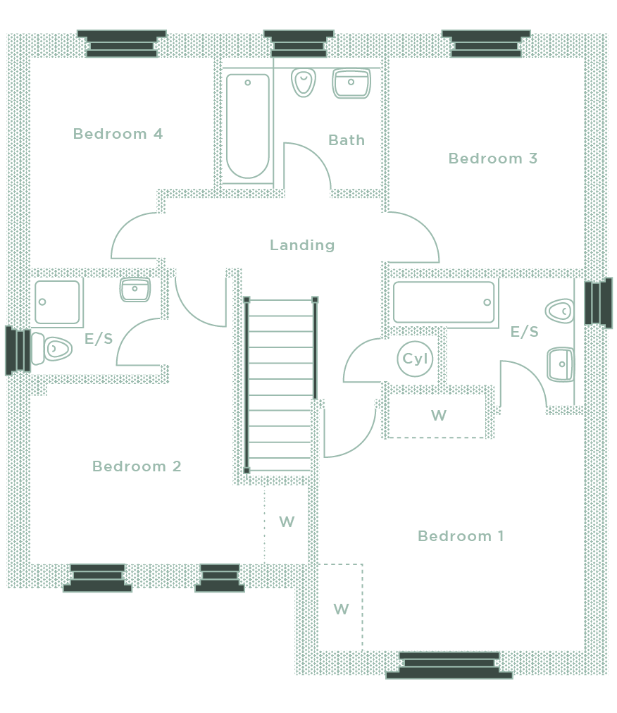 First Floor layout