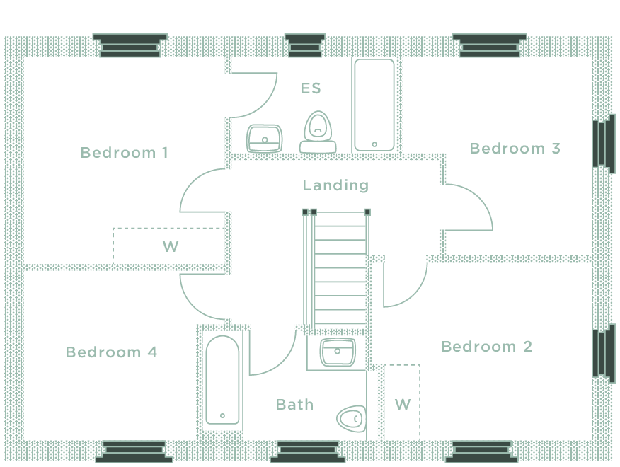 First Floor layout