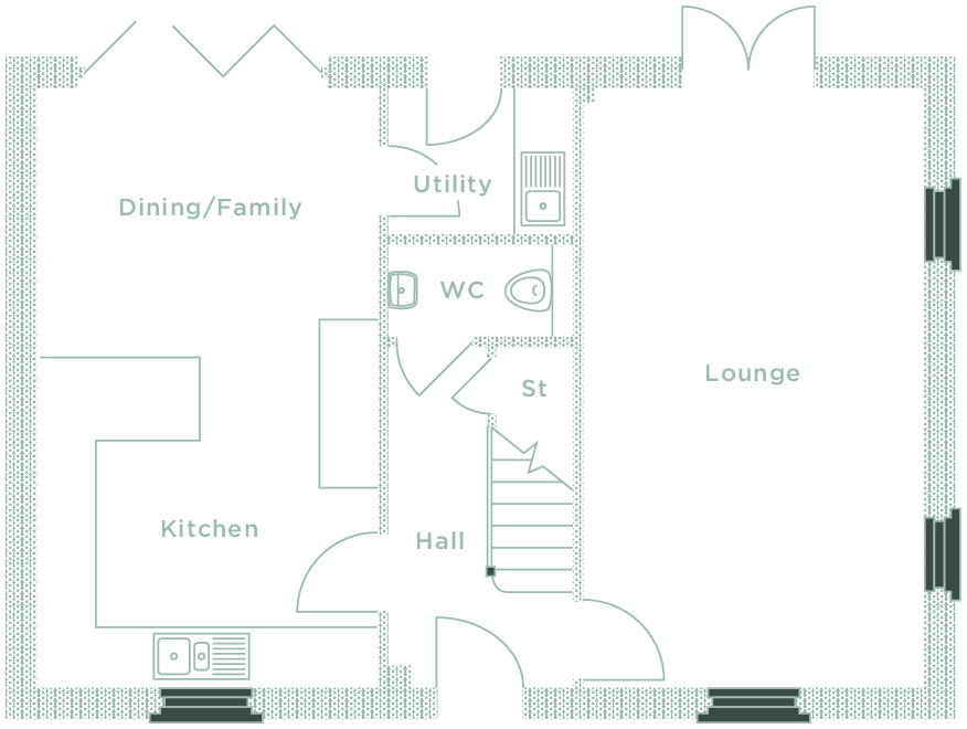 Ground Floor layout