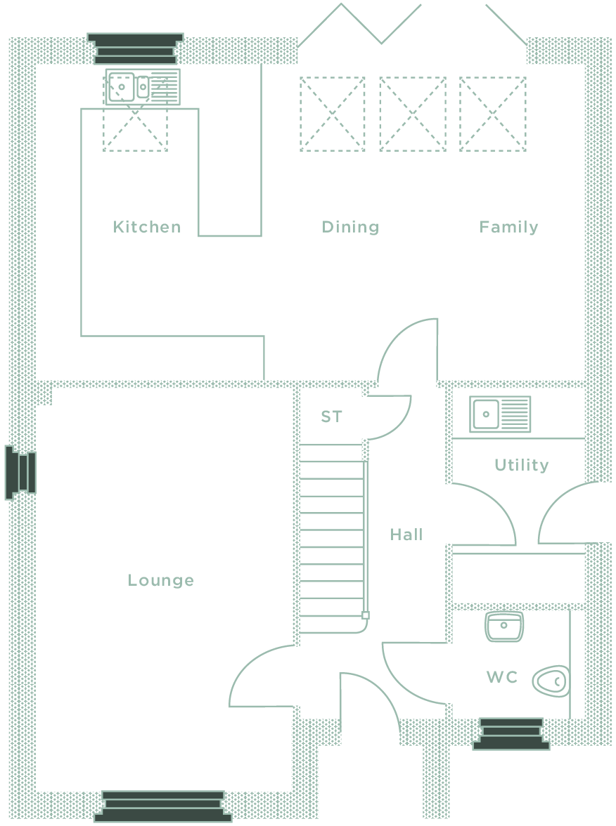 Ground Floor layout