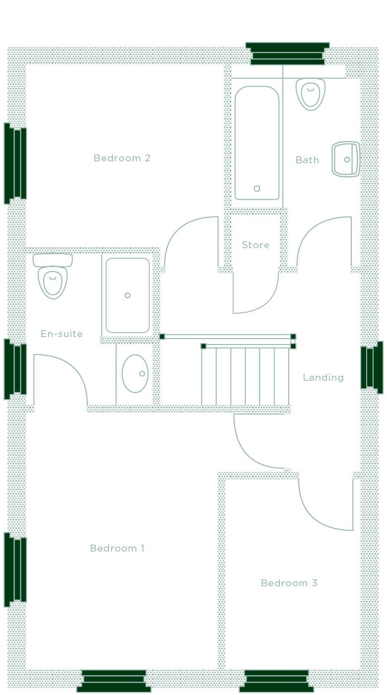 First Floor layout
