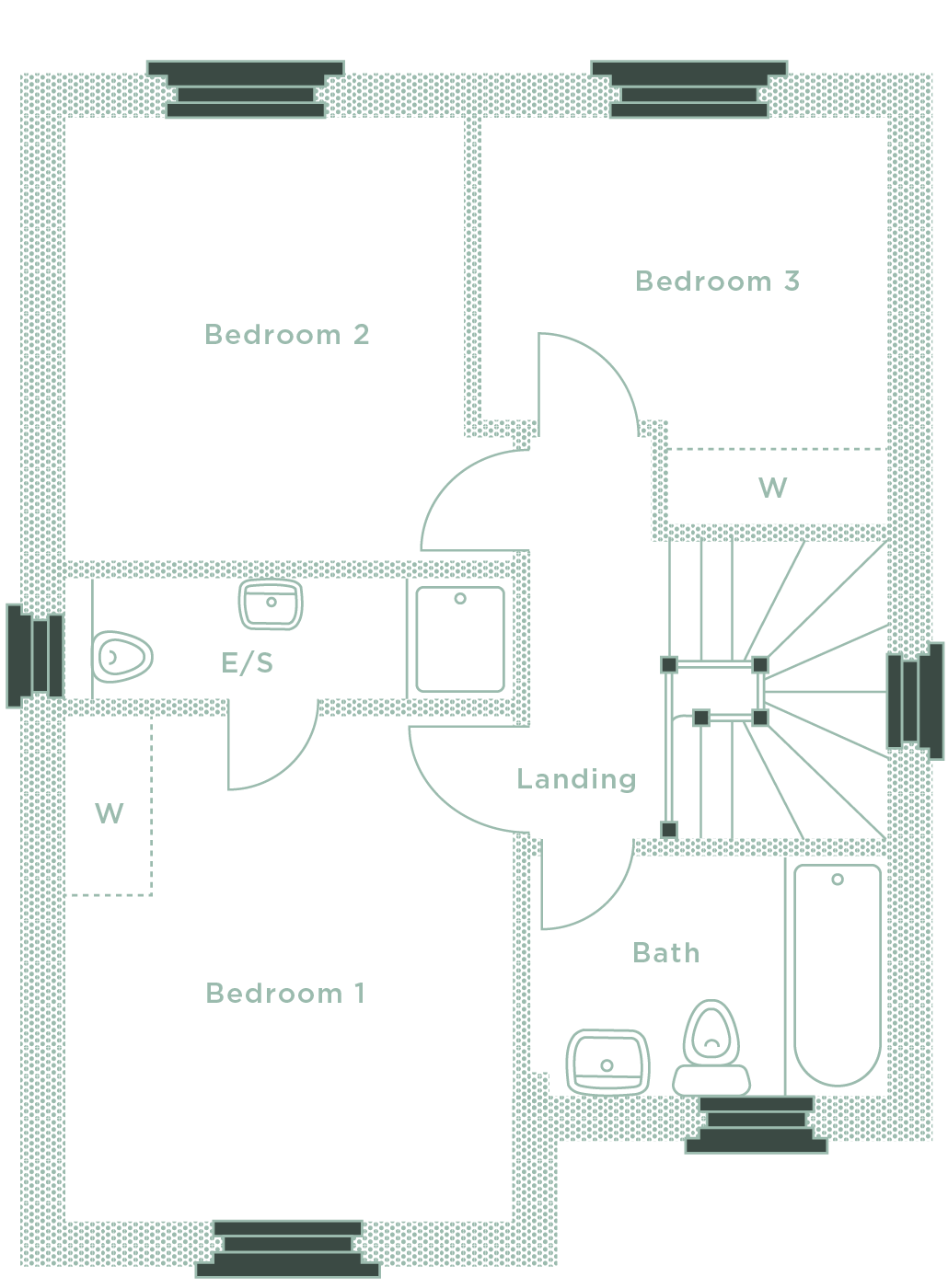 First Floor layout