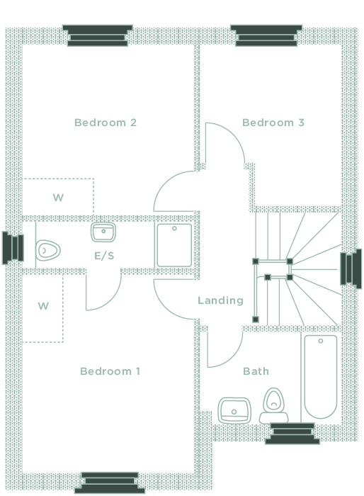 First Floor layout