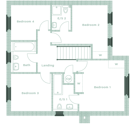 First Floor layout