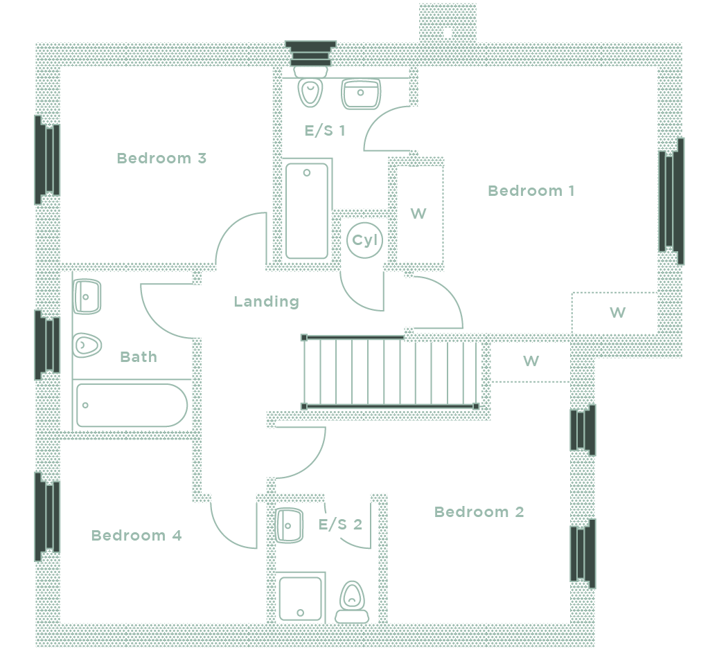 First Floor layout