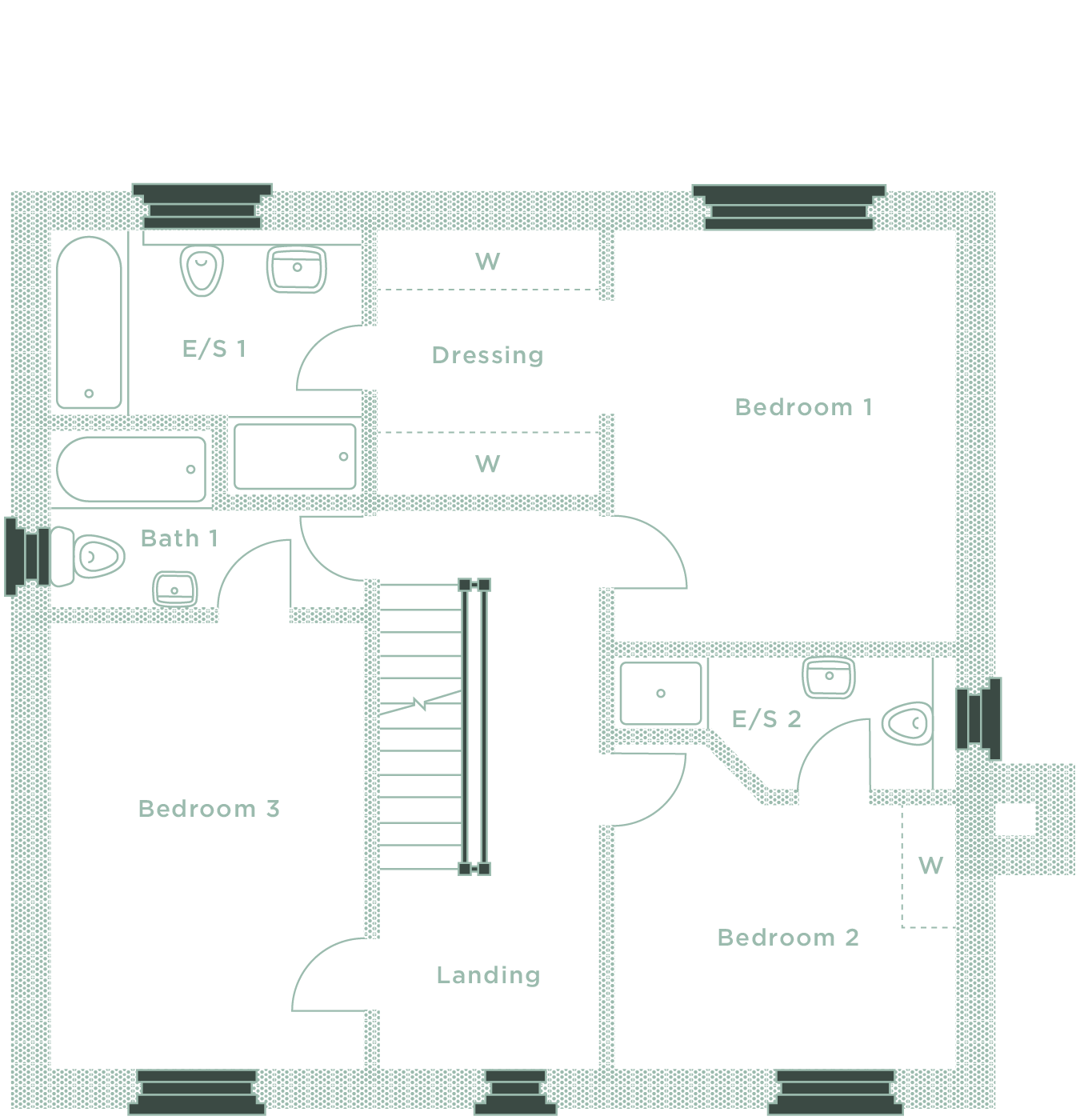 First Floor layout