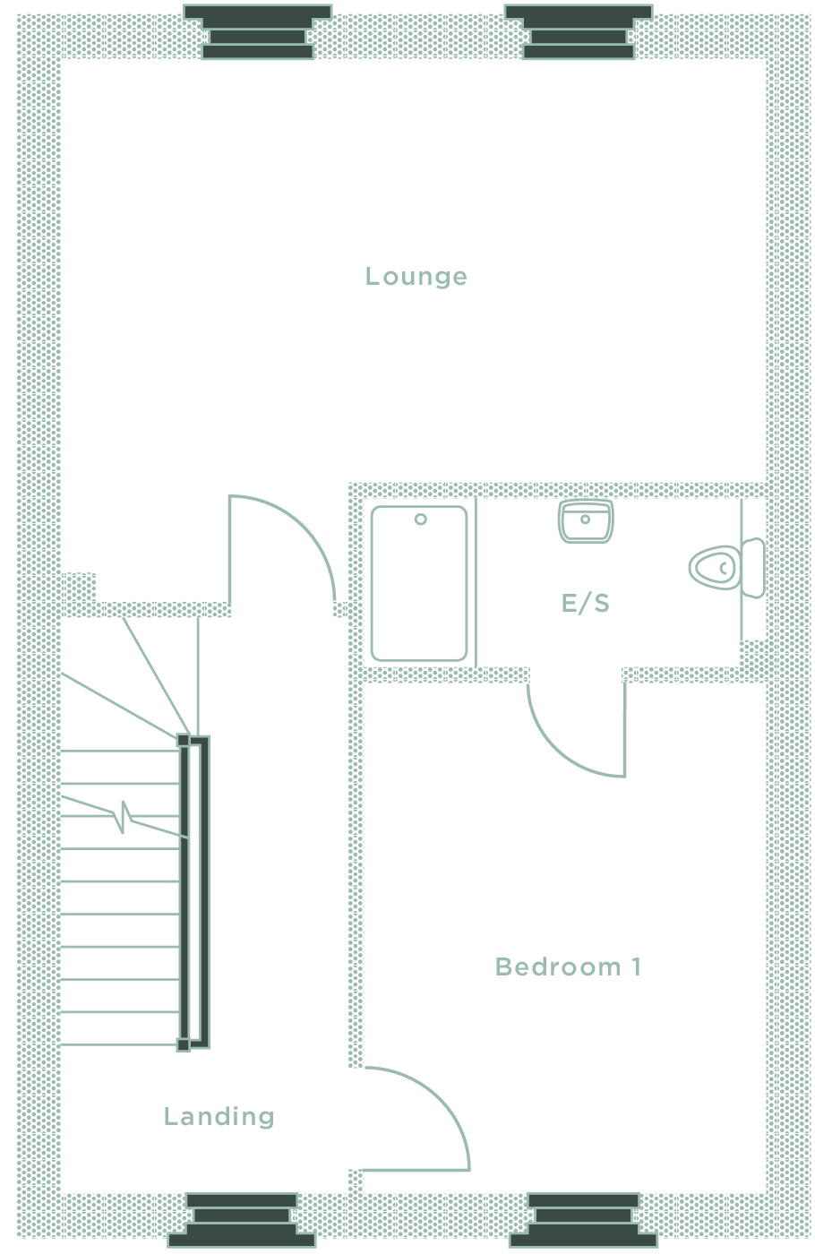 First floor layout