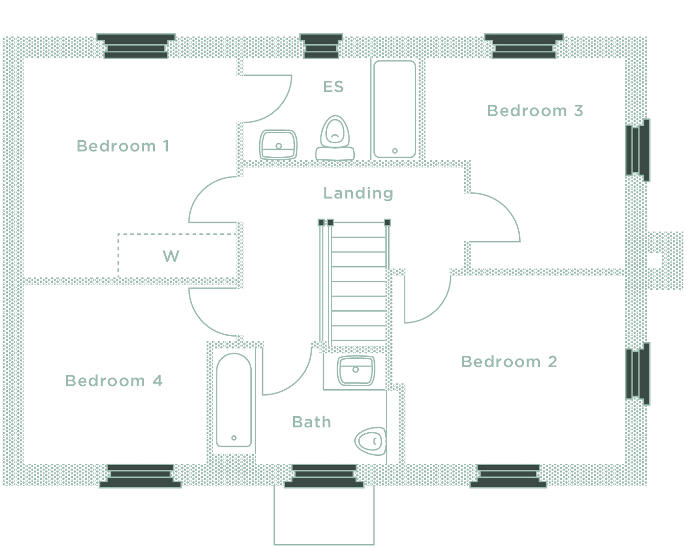 First Floor layout