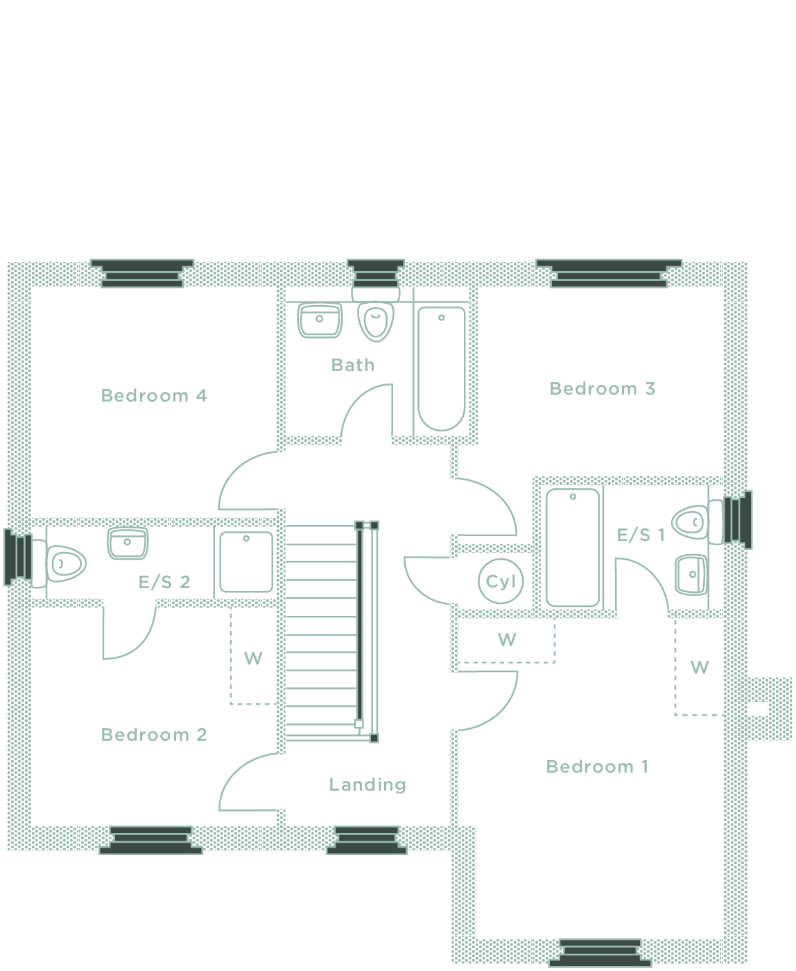 First Floor layout
