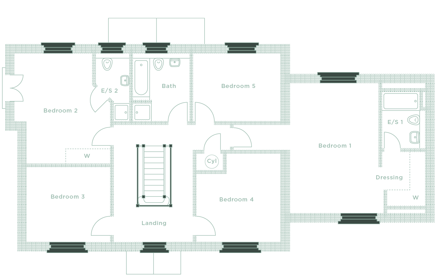 First Floor layout