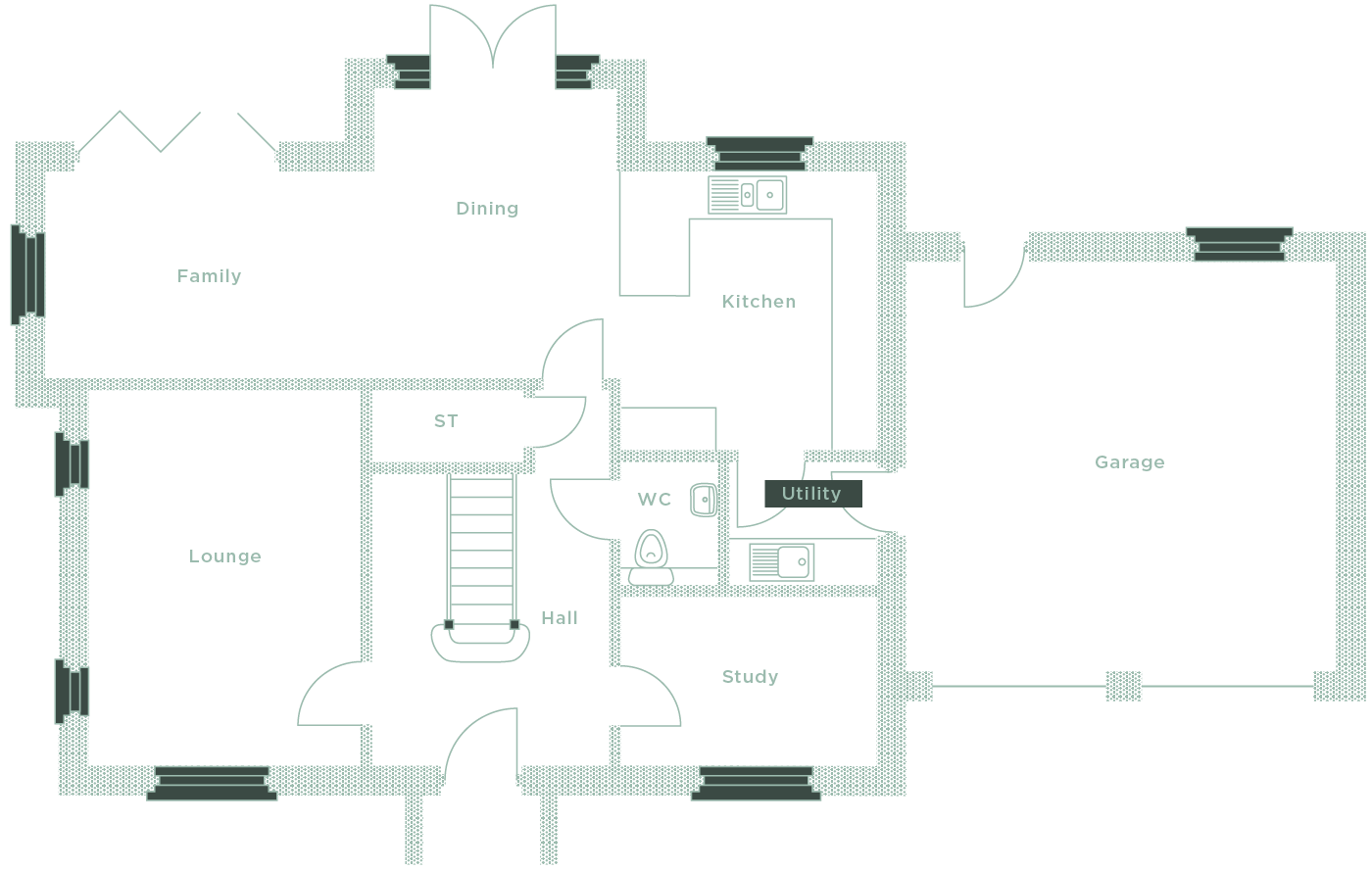 Ground Floor layout