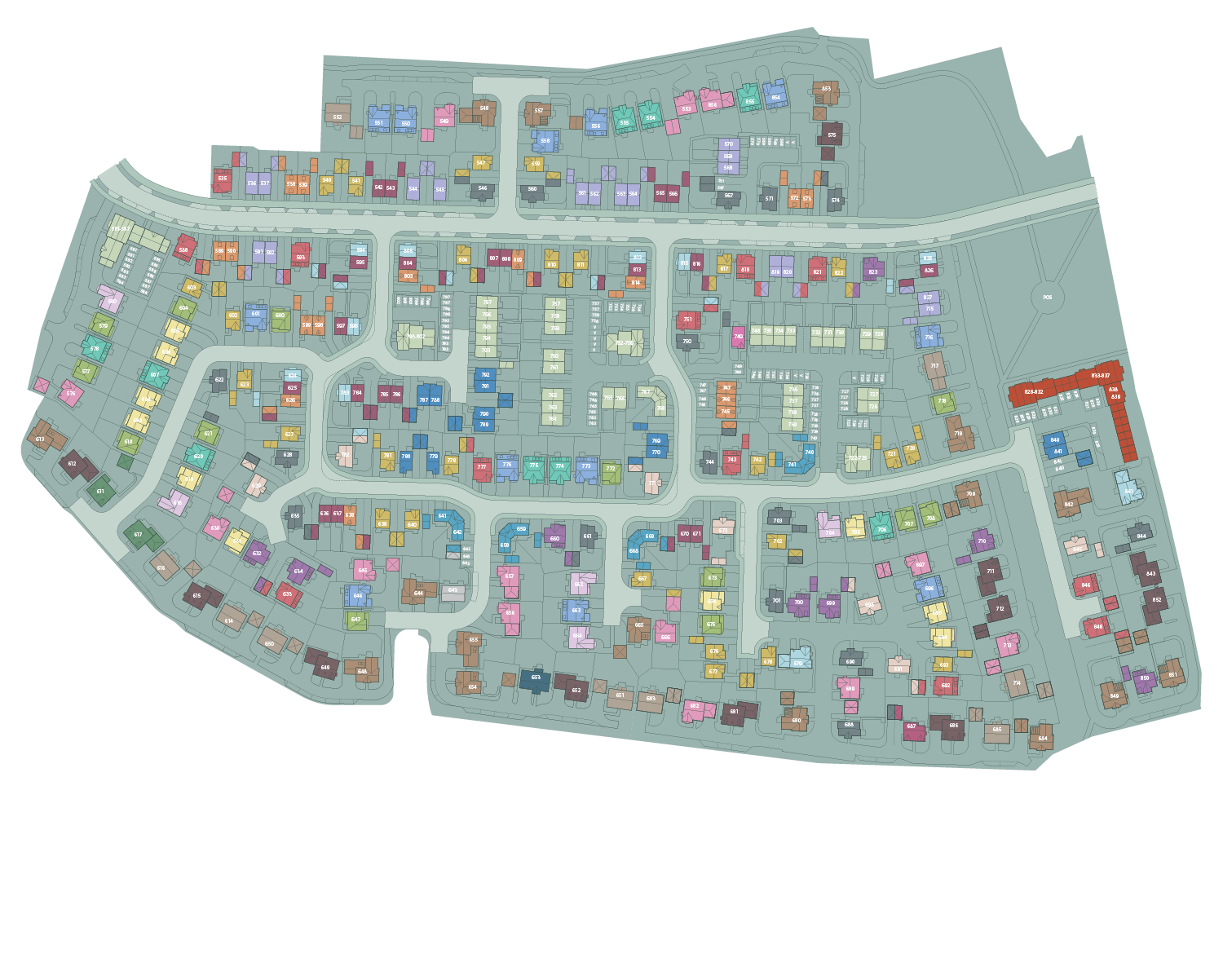 Site plan layout