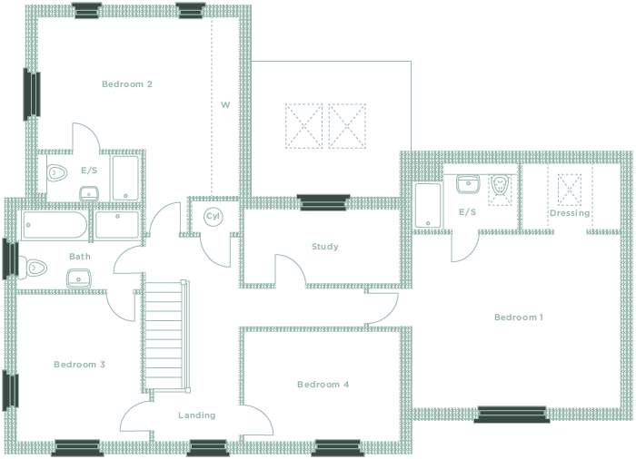 First Floor layout