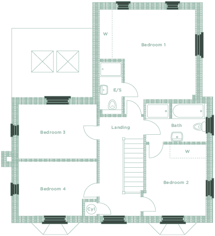 First Floor layout