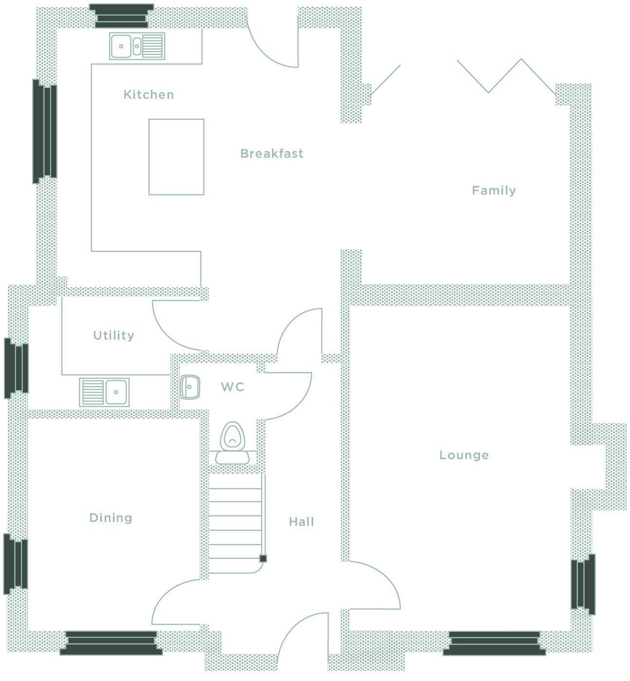 Ground Floor layout