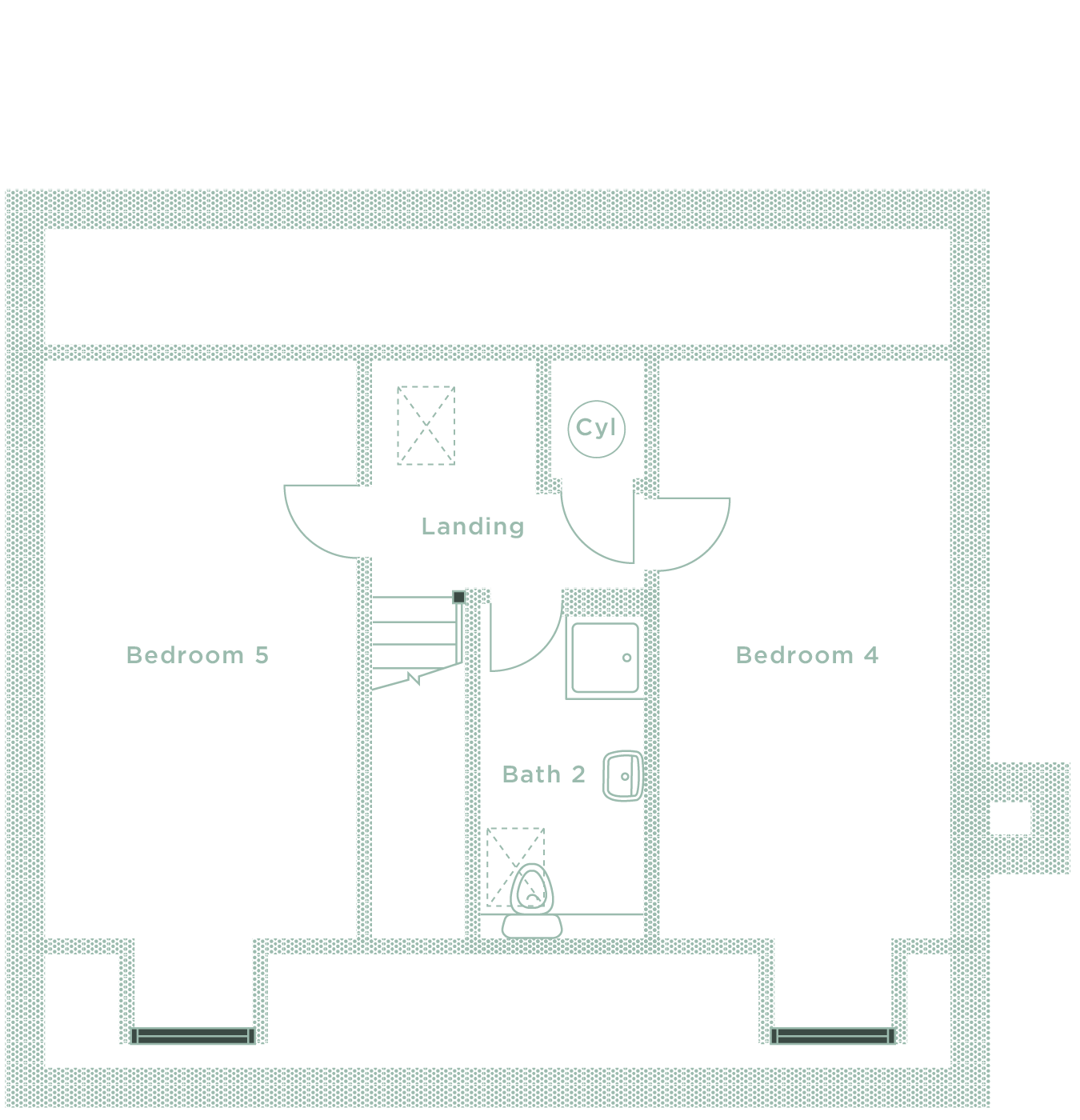 Second Floor layout
