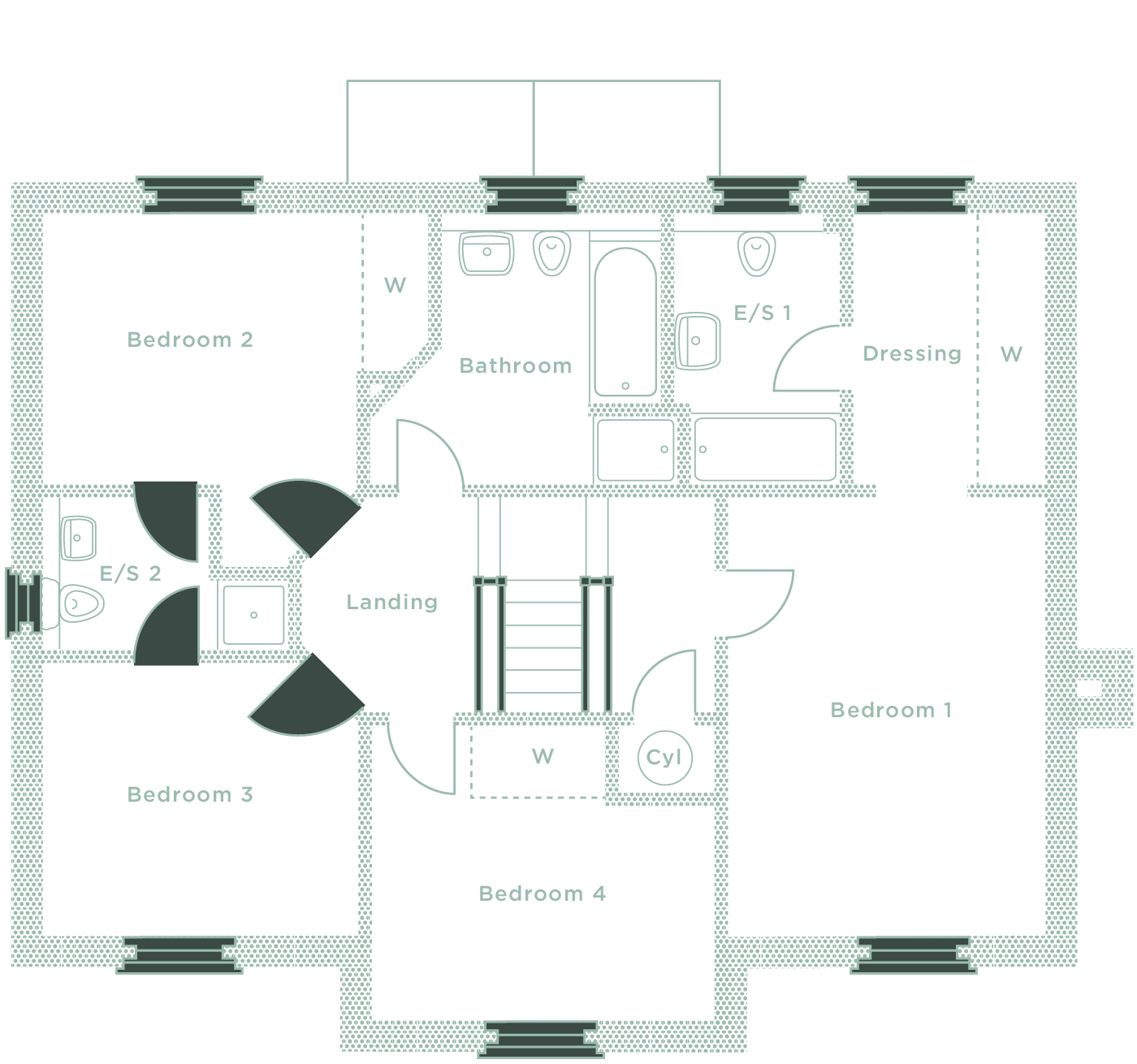 First Floor layout
