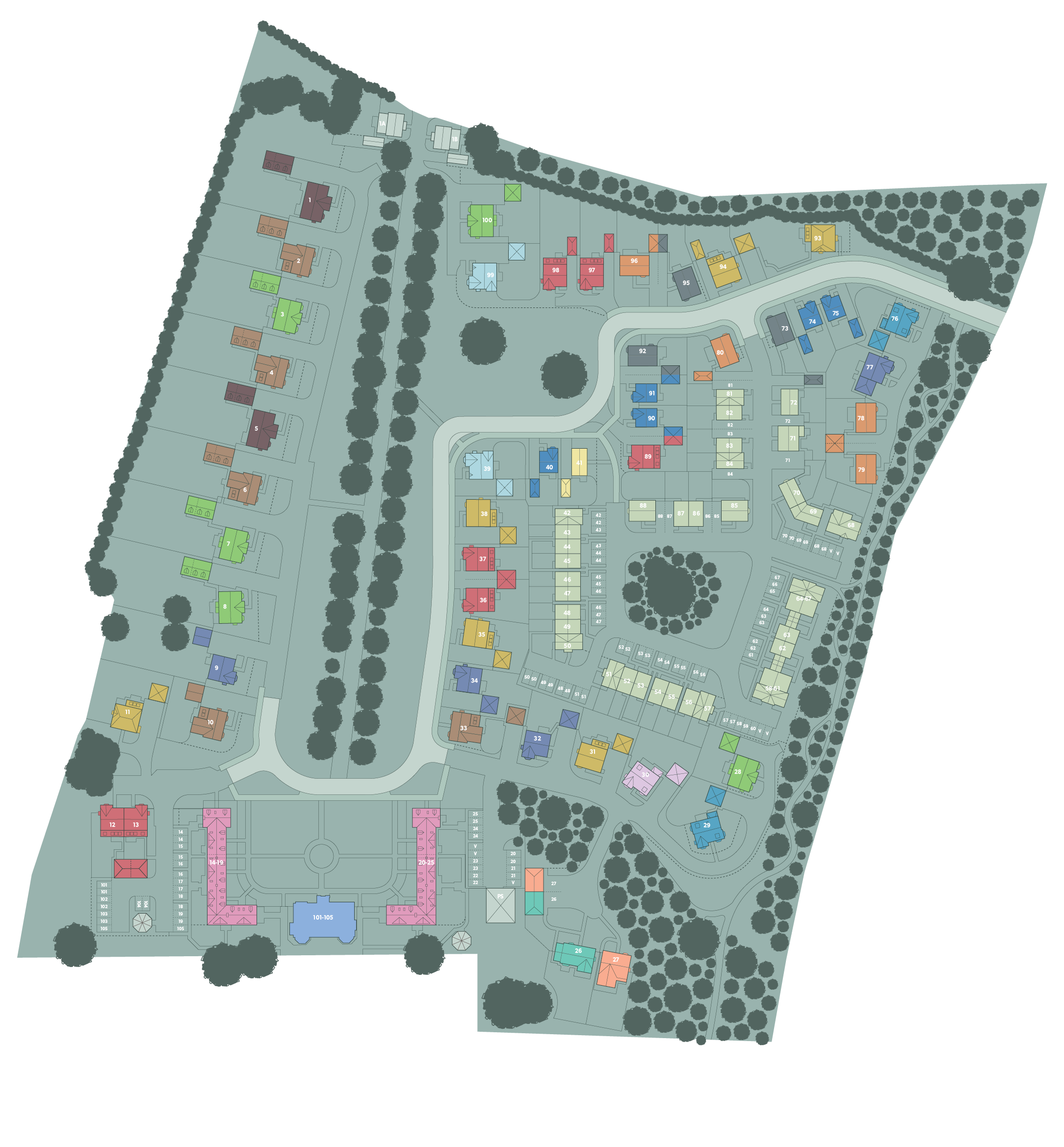 Site plan layout